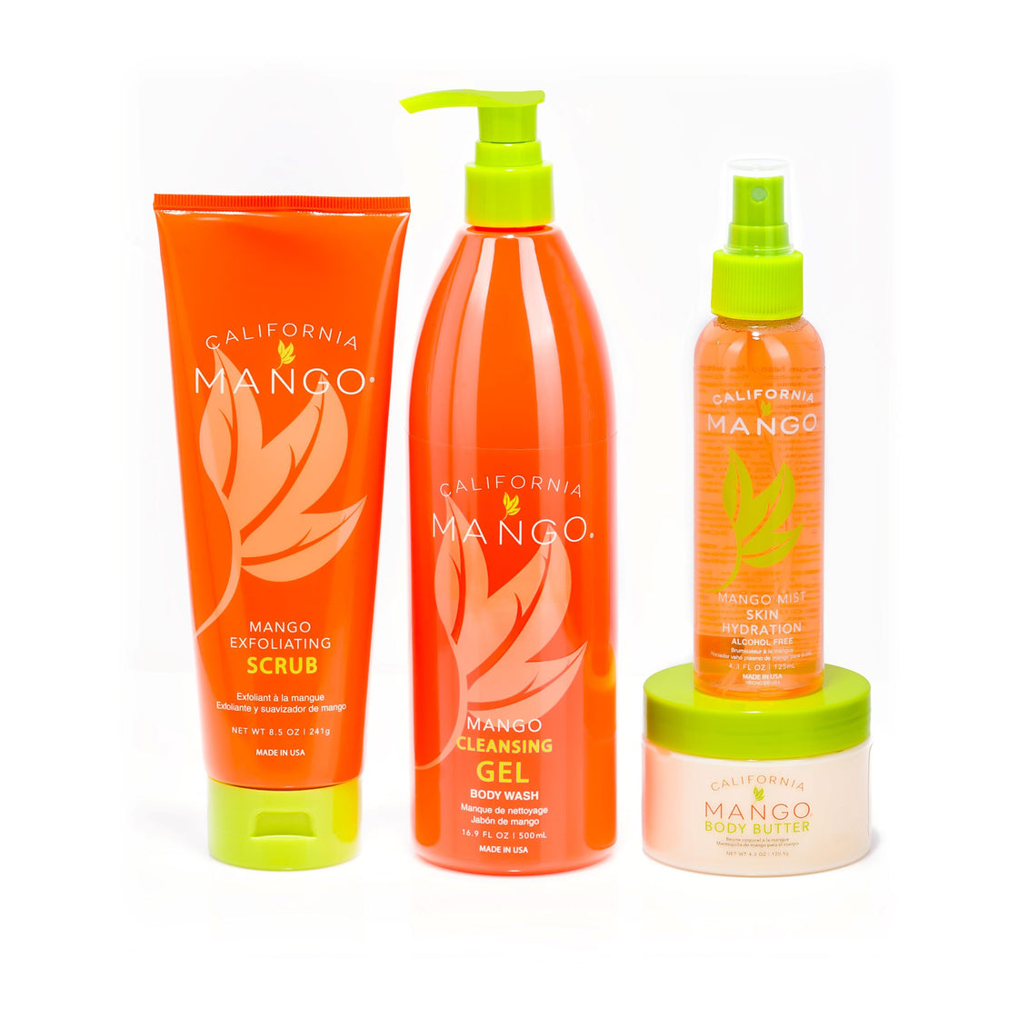 Mango Girl Body Glow 4pc Kit