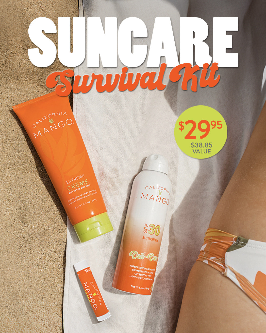 Suncare Survival Kit
