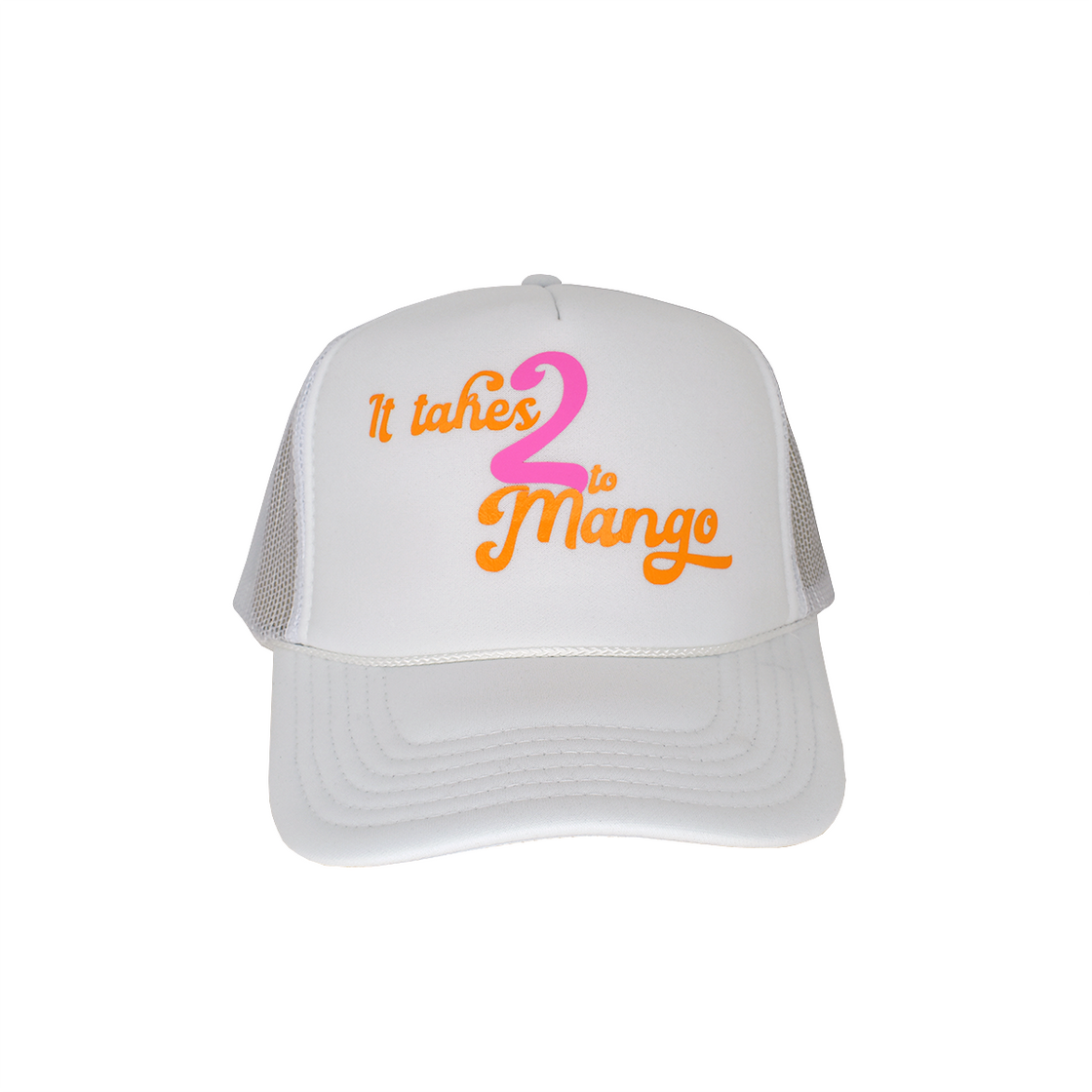 “It takes 2 to Mango” Trucker Hat
