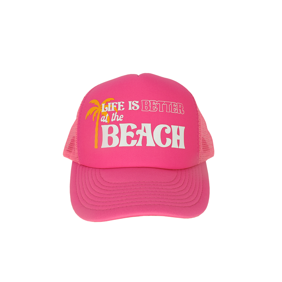 “Life is Better at the Beach” Trucker Hat