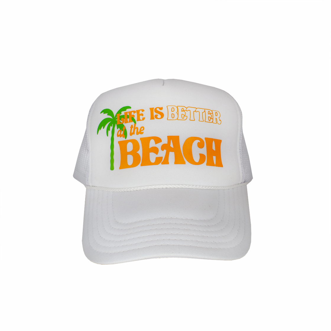 “Life is Better at the Beach” Trucker Hat